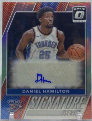 Daniel Hamilton #28 Basketball Cards 2017 Panini Donruss Optic Signature Series