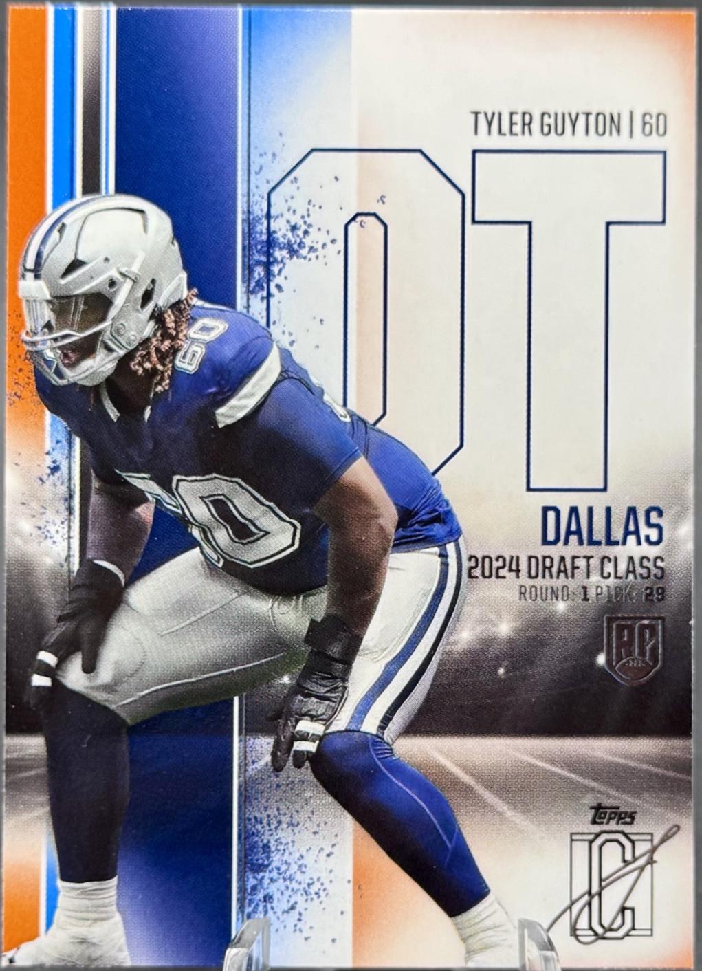 Tyler Guyton [Blue Orange] #97