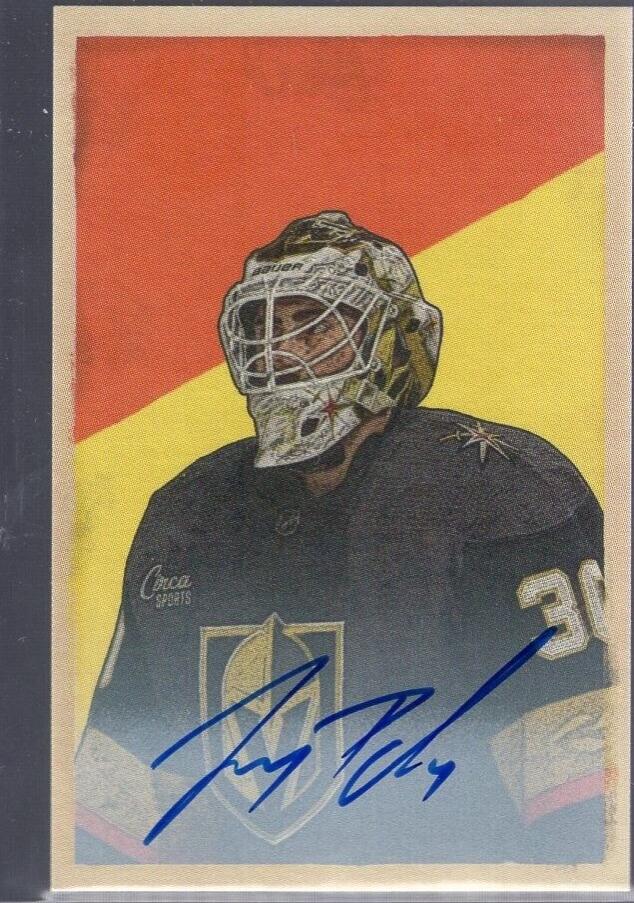 Jiri Patera #R-60 Hockey Cards 2023 Parkhurst Champions Retros Autograph