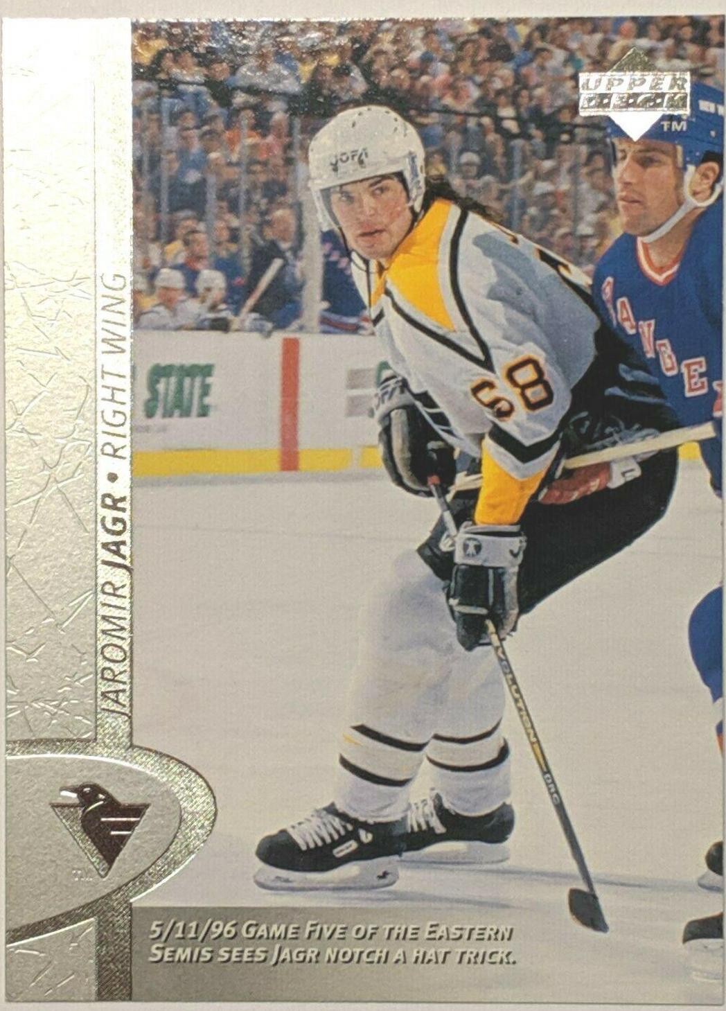 Jaromir Jagr #320 Hockey Cards 1996 Upper Deck