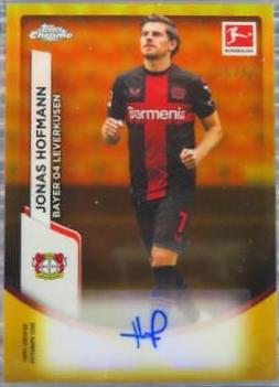 Jonas Hofmann #BCA-JH 2023 Topps Chrome Bundesliga Autograph Soccer