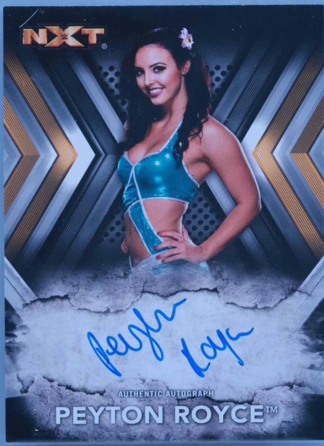Peyton Royce #RA-PR Wrestling Cards 2017 Topps WWE NXT Autographs