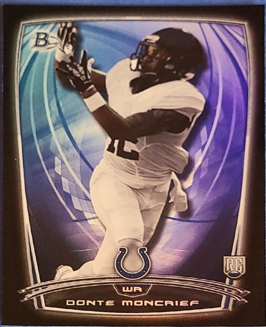 Donte Moncrief [Rainbow Foil Black] #97