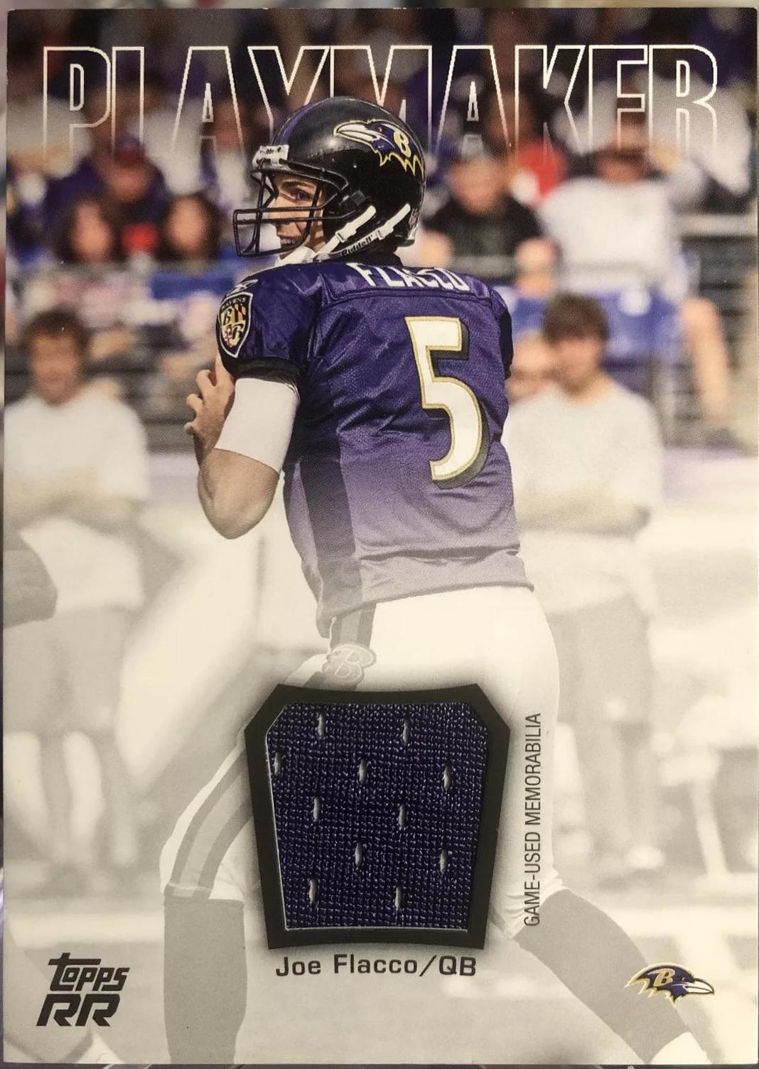 Joe Flacco #PS-JF Football Cards 2011 Topps Rising Rookies Playmaker