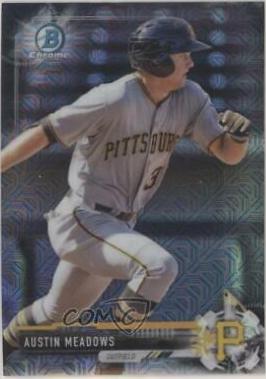Austin Meadows #BCP65 2017 Bowman Mega Box Chrome Prospects Baseball