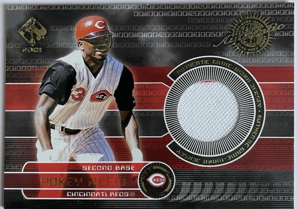Pokey Reese #49 2001 Pacific Private Game Used Baseball
