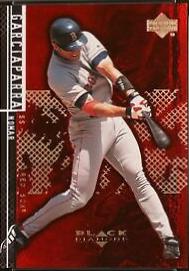 Nomar Garciaparra #25 Baseball Cards 2000 Upper Deck Black Diamond Rookie Edition