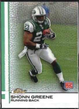 Shonn Greene #62 2009 Topps Finest Football