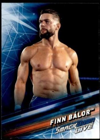 Finn Balor #23 Wrestling Cards 2019 Topps WWE Smackdown Live