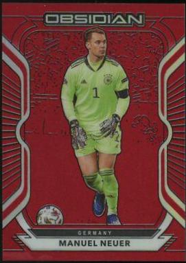 Manuel Neuer #1 Soccer Cards 2020 Panini Obsidian