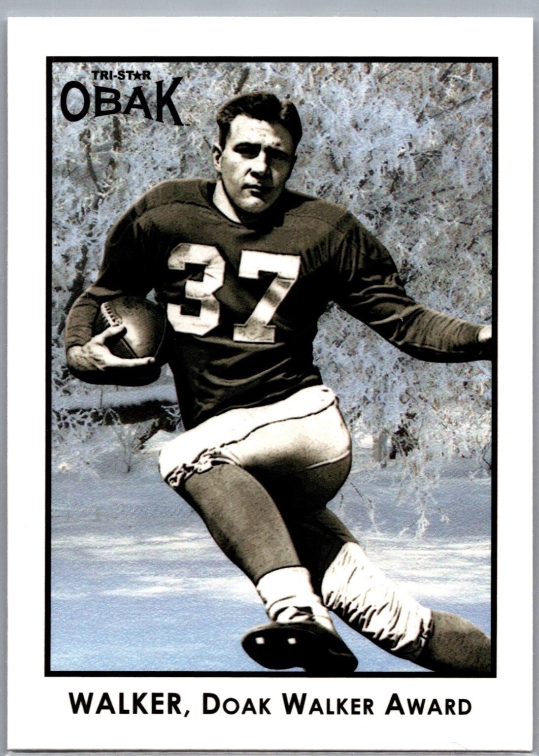 Doak Walker #29 2011 Tristar Obak Football