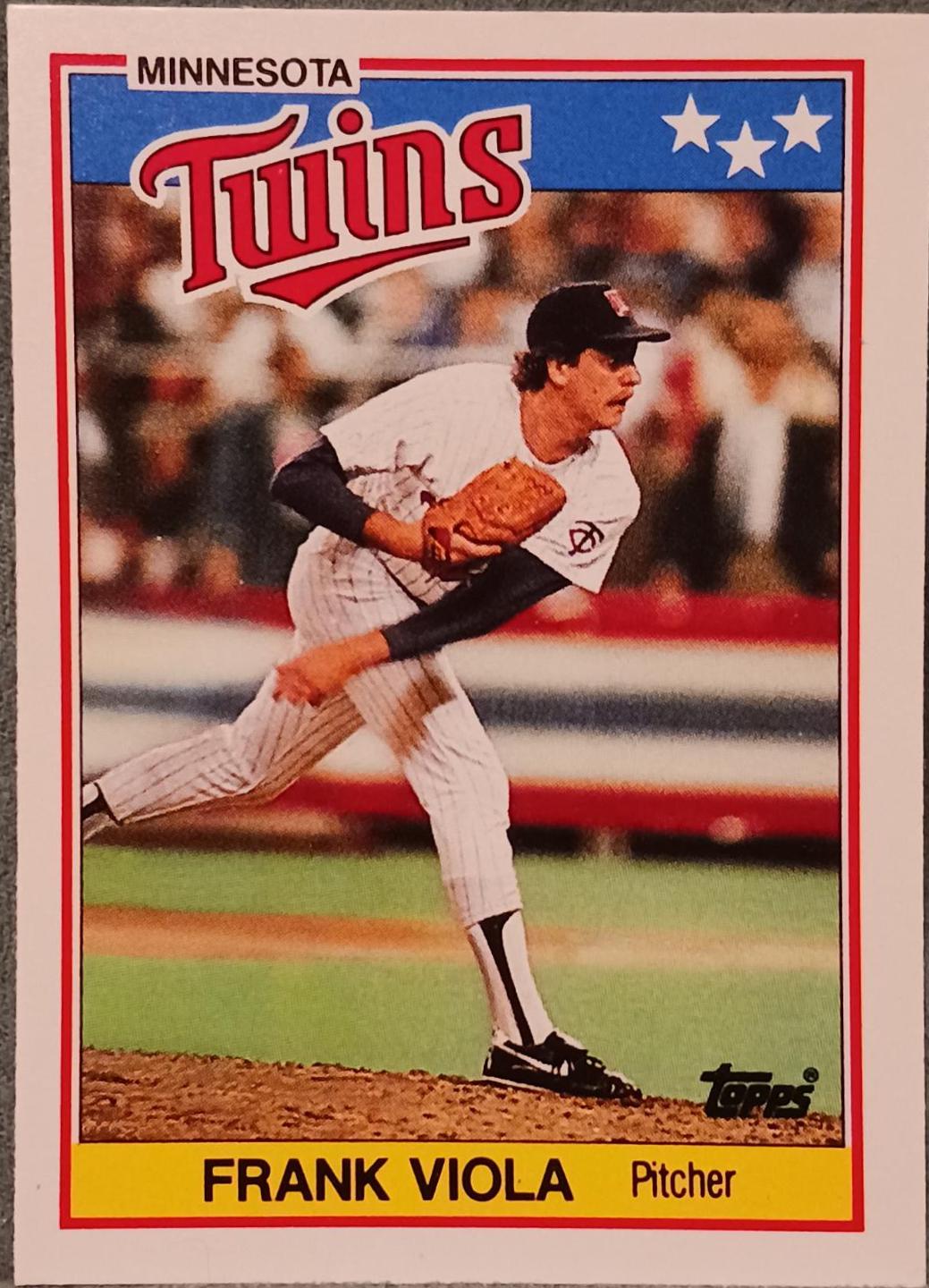 Frank Viola #82 Baseball Cards 1988 Topps American