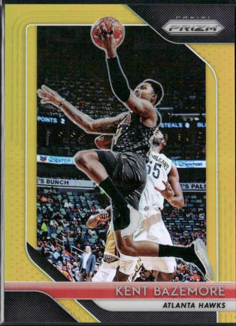 Kent Bazemore [Gold Prizm] #18