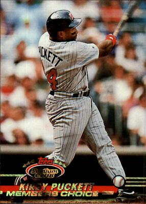 Kirby Puckett #597 1993 Stadium Club Baseball