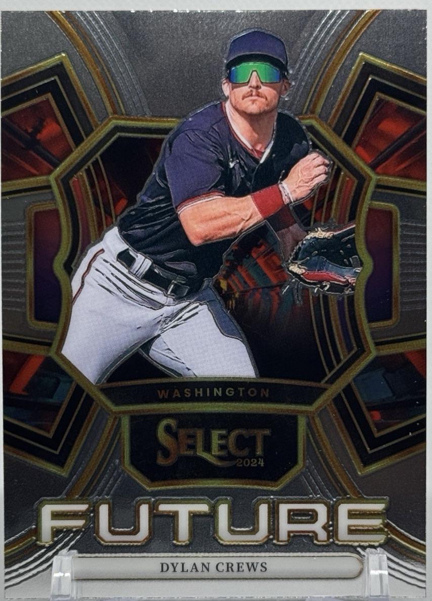 Dylan Crews #3 Baseball Cards 2024 Panini Select Future