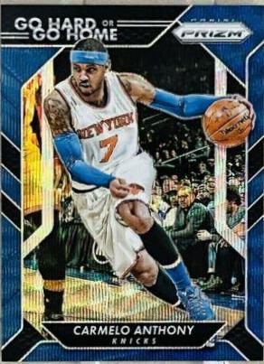Carmelo Anthony [Blue Wave Prizm] #16