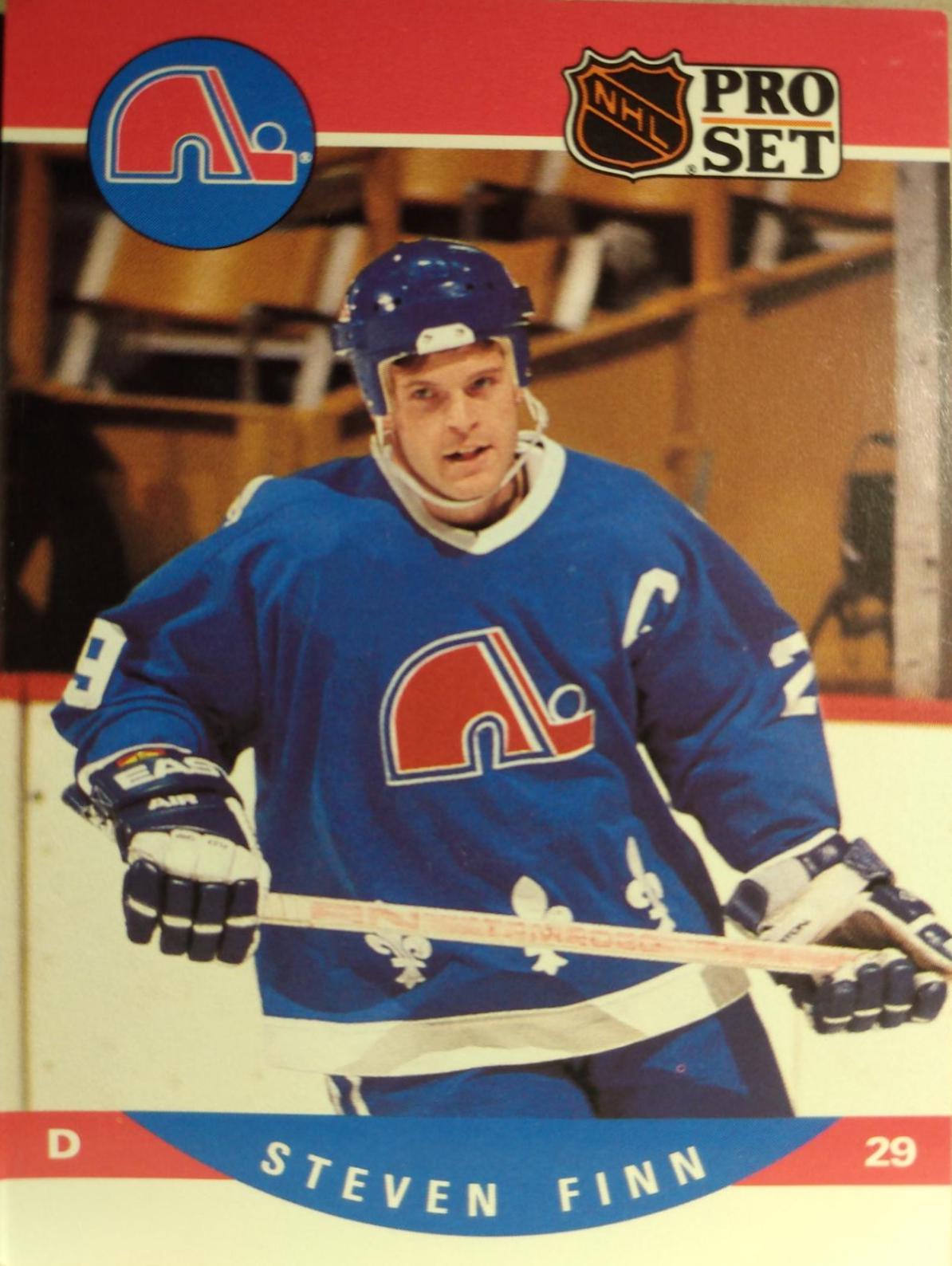 Steven Finn #514 Hockey Cards 1990 Pro Set
