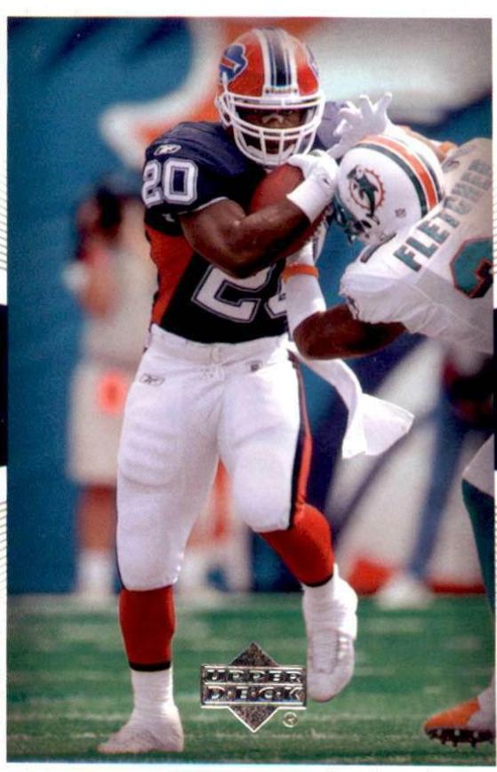 Travis Henry #20 Football Cards 2003 Upper Deck Patch Collection