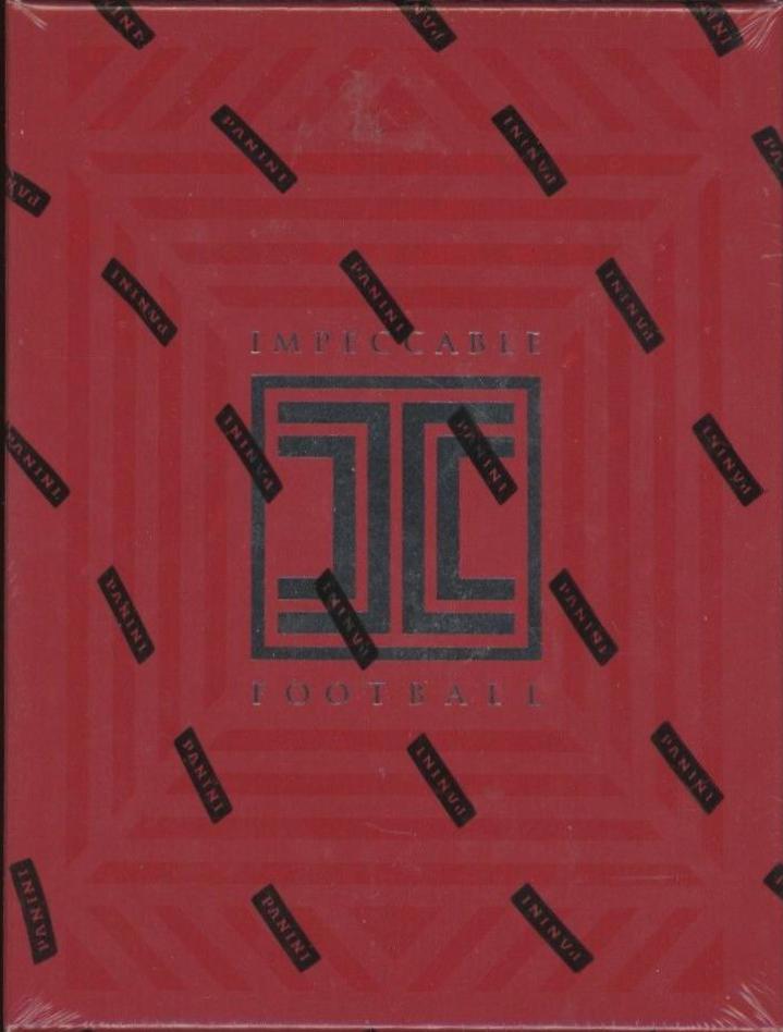 Hobby Box Football Cards 2018 Panini Impeccable