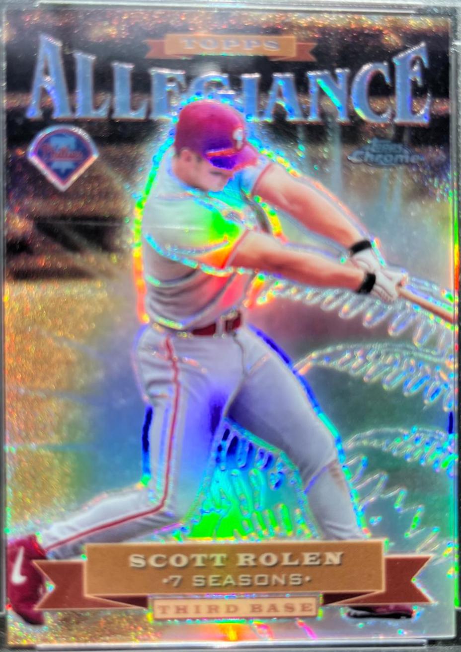 Scott Rolen #TA18 Baseball Cards 2000 Topps Chrome Allegiance