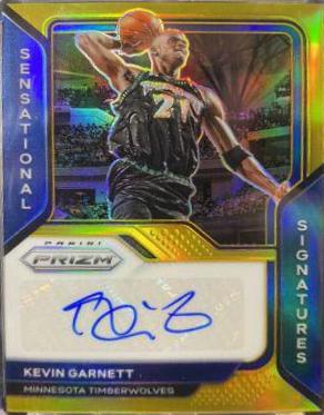 Kevin Garnett [Gold Prizm] #SS-KGA