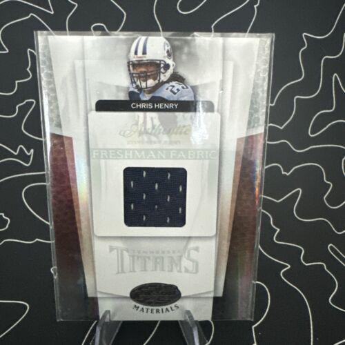 Chris Henry #208 2007 Leaf Certified Materials Football