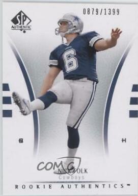 Nick Folk #152 2007 Sp Authentic Football