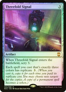 Threefold Signal