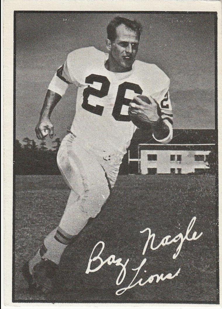 Baz Nagle #11 Football Cards 1961 Topps CFL
