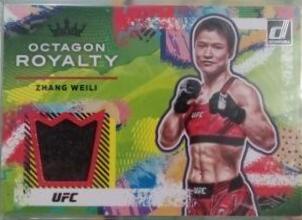 Zhang Weili #OR-ZWL Ufc Cards 2022 Panini Donruss UFC Octagon Royalty