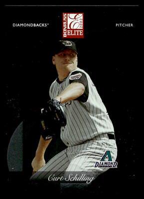 Curt Schilling #40 Baseball Cards 2002 Donruss Elite