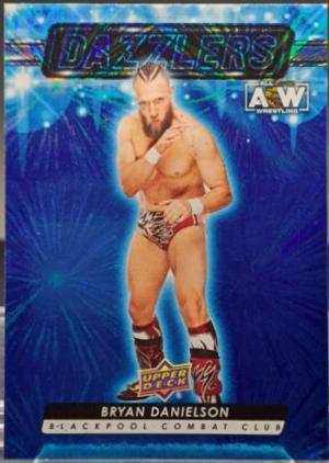 Bryan Danielson #DZ-2 Wrestling Cards 2024 Upper Deck AEW Dazzlers Blue