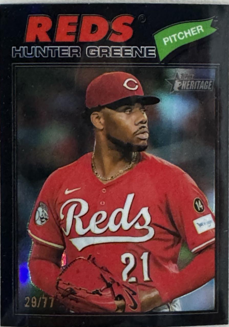 Hunter Greene [Black Bordered Chrome] #53