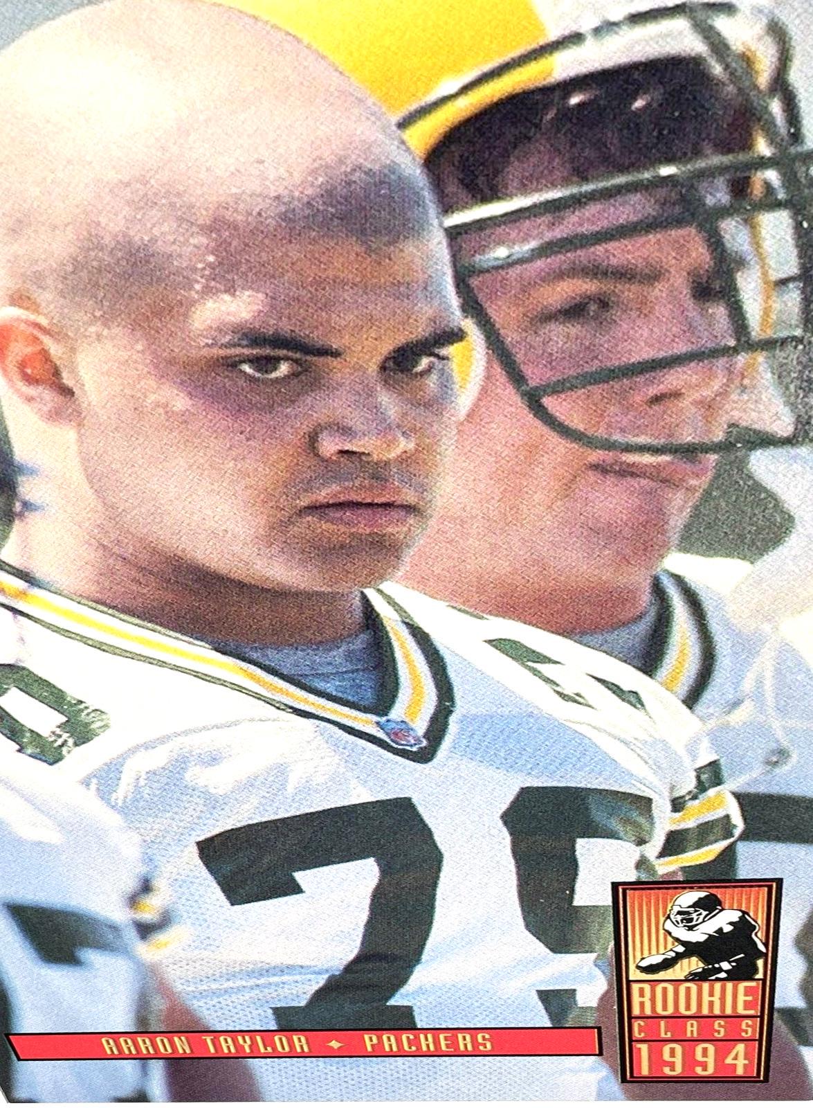 Aaron Taylor #7 Football Cards 1994 Collector's Choice