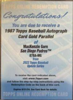 MacKenzie Gore
