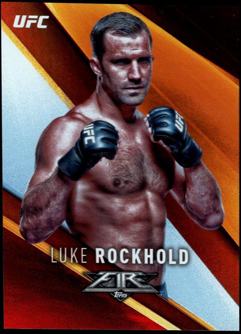 Luke Rockhold #35 Ufc Cards 2017 Topps UFC Fire