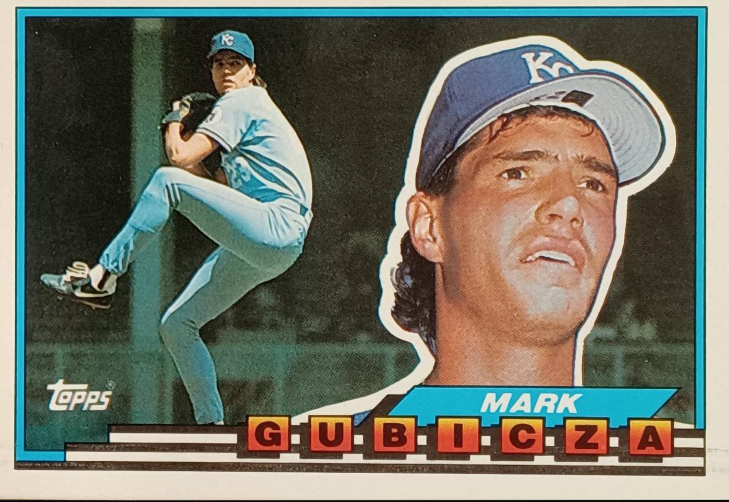 Mark Gubicza #26 Baseball Cards 1989 Topps Big