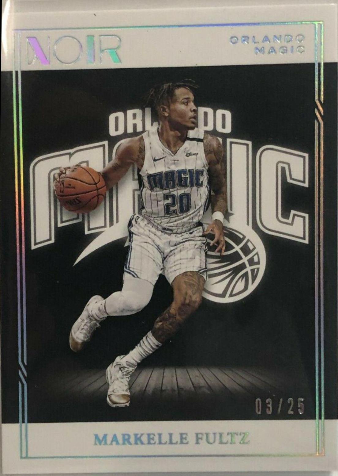 Markelle Fultz #7 Basketball Cards 2020 Panini Noir
