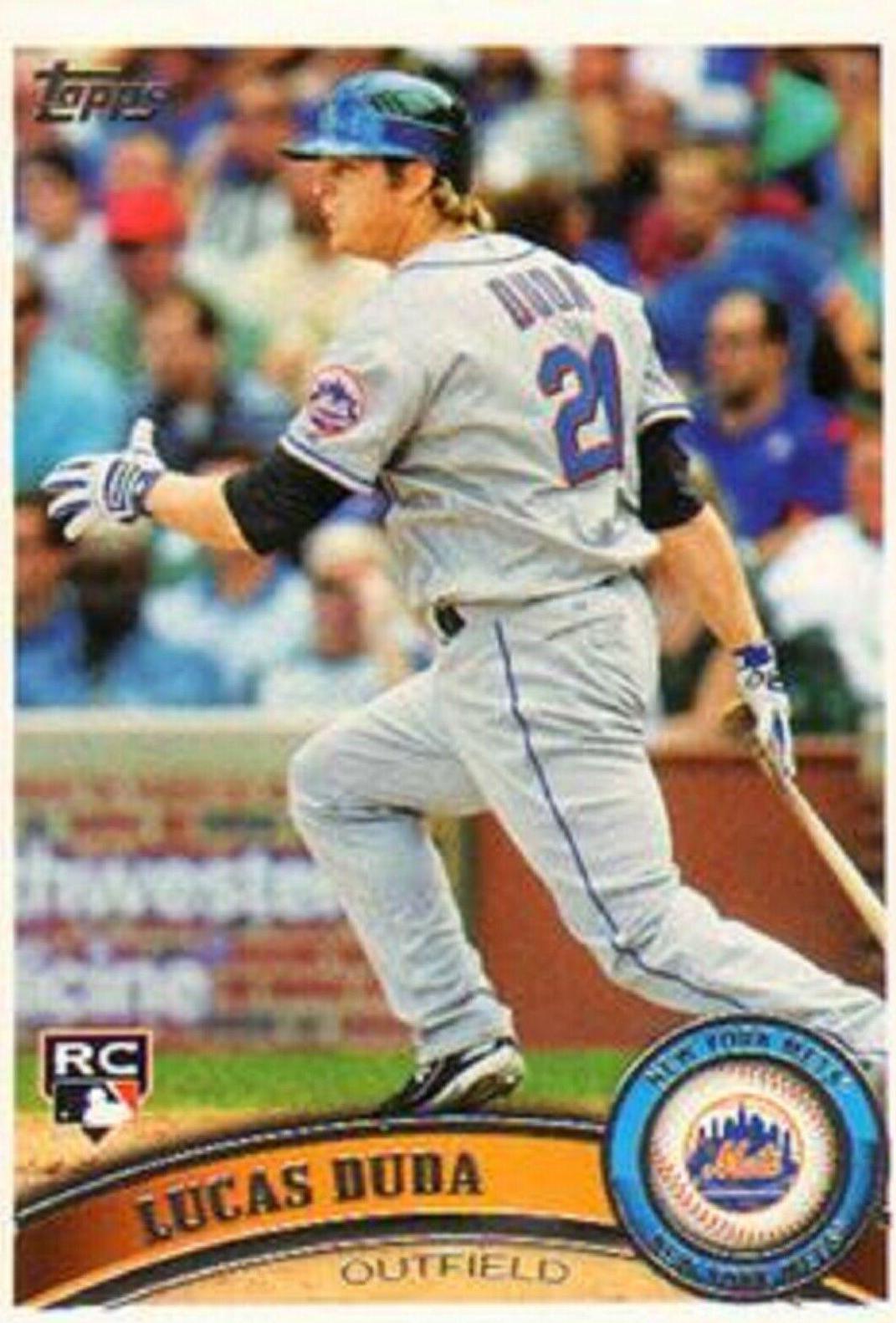 Lucas Duda #129 Baseball Cards 2011 Topps