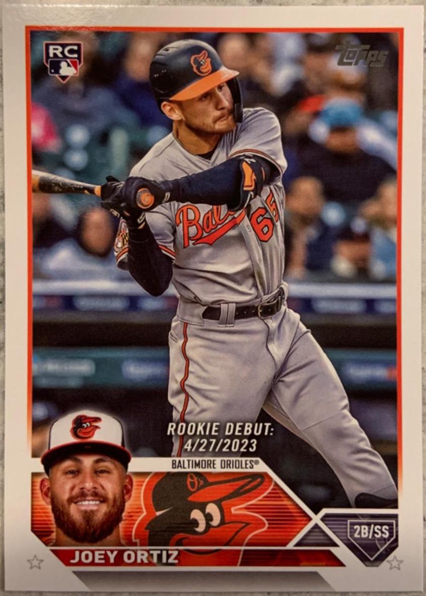 Joey Ortiz #US103 Baseball Cards 2023 Topps Update