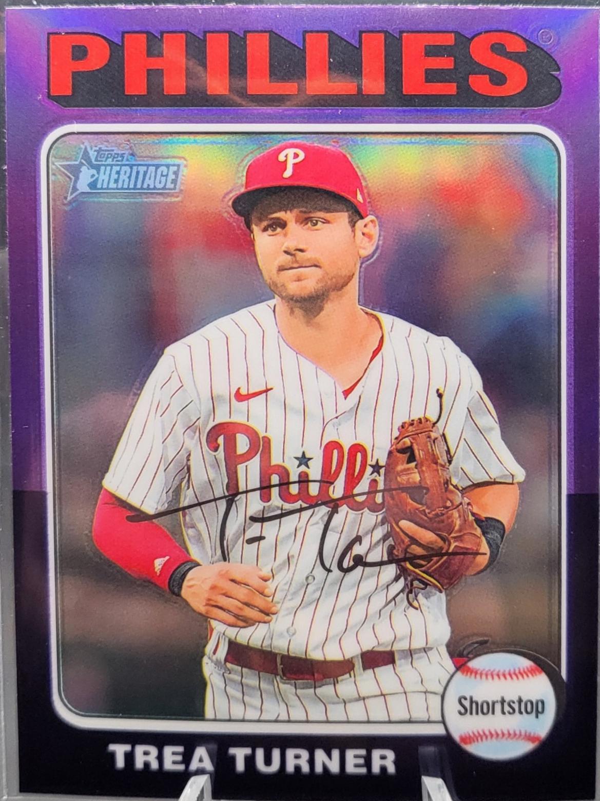 Trea Turner [Purple Chrome] #181