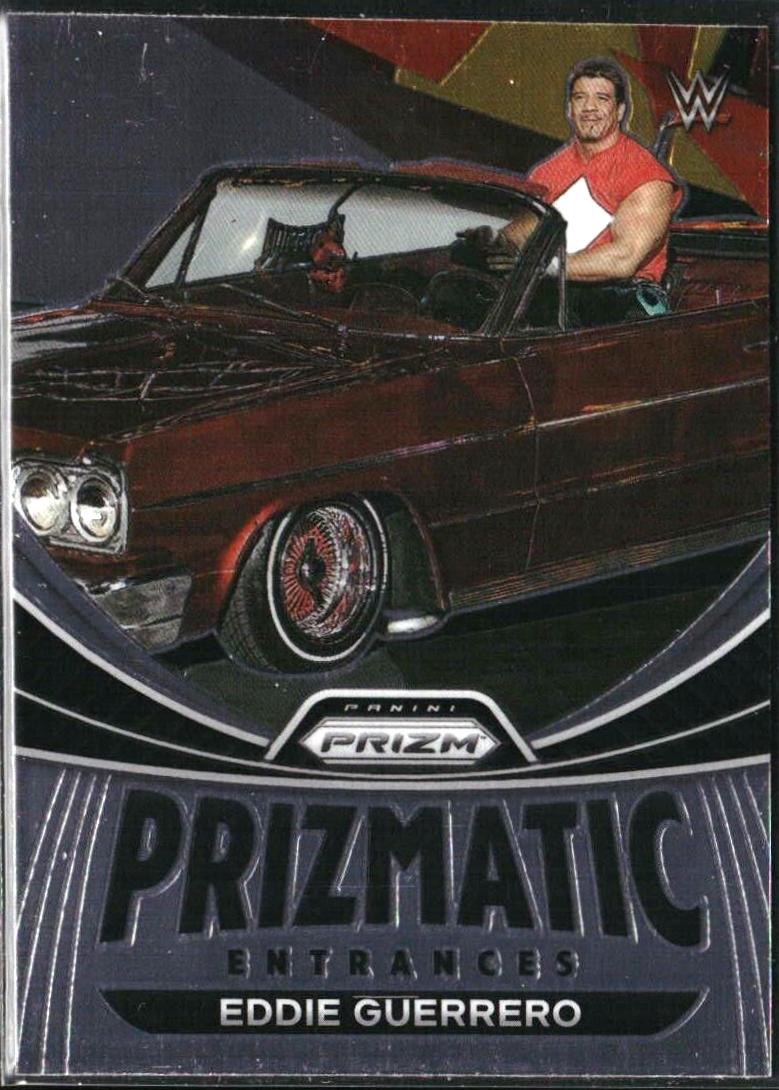 Eddie Guerrero #4 Wrestling Cards 2023 Panini Prizm WWE Prizmatic Entrances