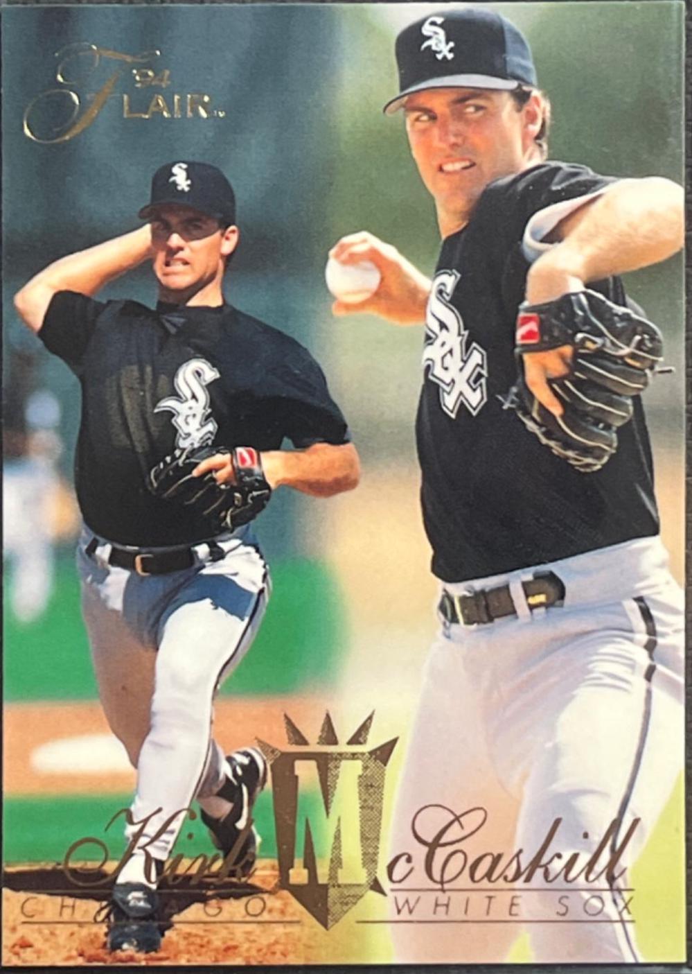 Kirk McCaskill #34 Baseball Cards 1994 Flair