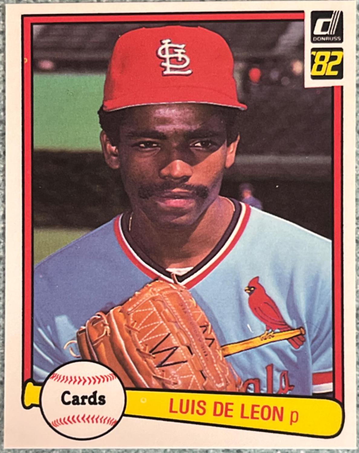 Luis de Leon #588 Baseball Cards 1982 Donruss