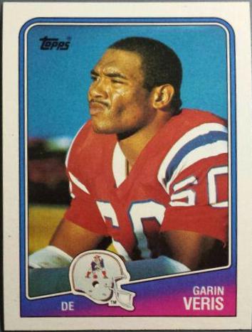 Garin Veris #185 Football Cards 1988 Topps