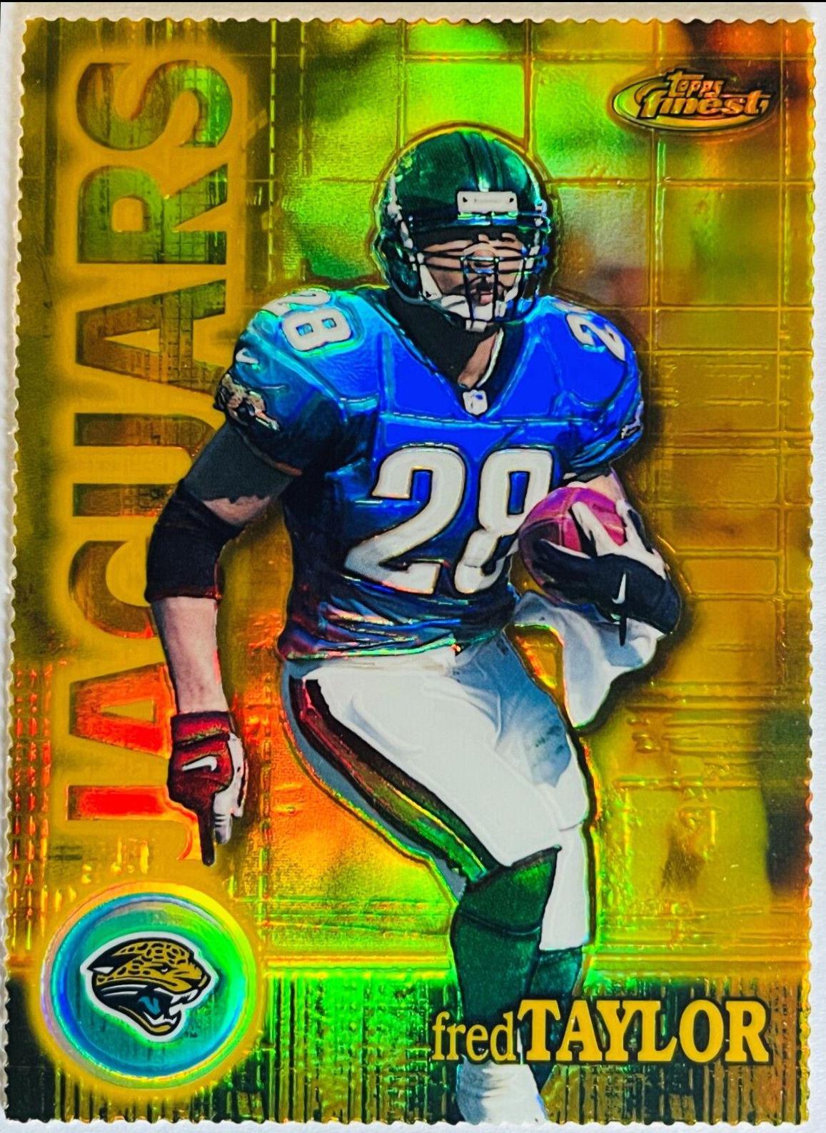 Fred Taylor [Gold Refractor] #113 Prices | 2000 Topps Finest