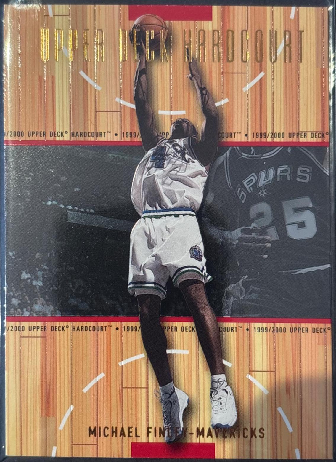 Michael Finley #11 Basketball Cards 1999 Upper Deck Hardcourt