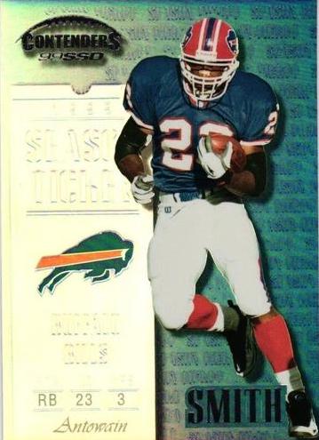 Antowain Smith #111 Football Cards 1999 Playoff Contenders Ssd
