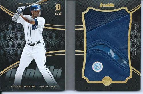 Justin Upton #FBGBR-JU Baseball Cards 2016 Topps the Mint Franklin Batting Glove Books