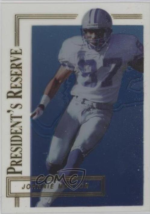 Johnnie Morton #66 Football Cards 1996 Collector's Edge President's Reserve